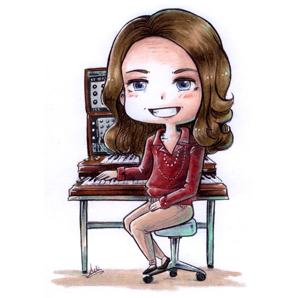 Wendy Carlos (Drawing: Srta.Aiko)